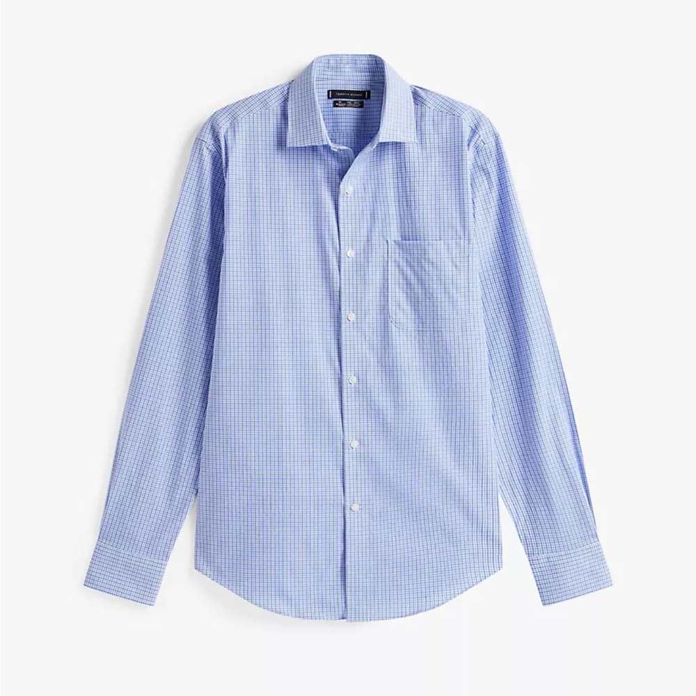 Tommy Hilfiger Regular fit plaid dress shirt